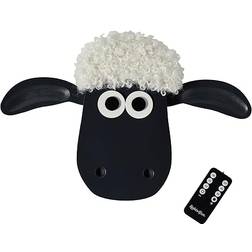 Lights4fun Shaun the Sheep Black & White Wall light