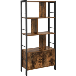 Vasagle 353787981 Brown/Black Book Shelf 154.5cm