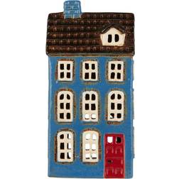 Ib Laursen My Home Town Blue/Red Julepynt 20.5cm