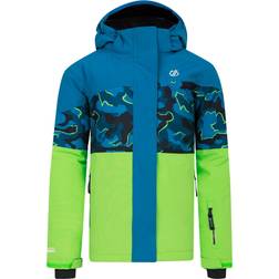 Dare 2b Kid's Humour III Ski Jacket - Blue Camo Print (DKP432-1H9)