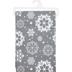 Snowflake Tablecloth Grey (178x132cm)