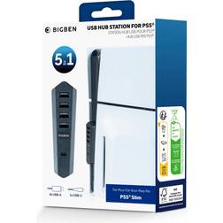 Nacon USB Hub Black for PS5 Slim