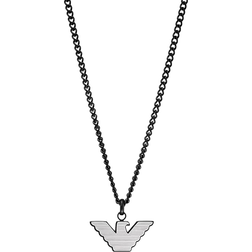 Emporio Armani Pendant Necklaces - Silver/Black