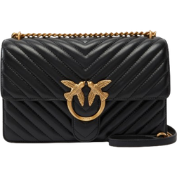 Pinko Classic Love Bag One Chevron - Black