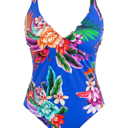 Fantasie Halkidiki Plunge Swimsuit - Ultra Marine