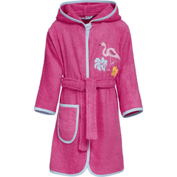 Playshoes Albornoz de rizo Flamingo pink