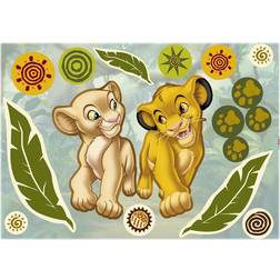 Komar Disney Edition 2 Simba & Nala Wall Sticker