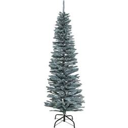 Shatchi Artificial Flocked Green Julgran 243.8cm