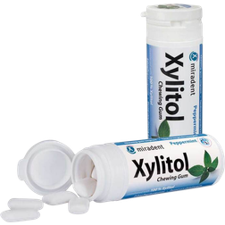 Miradent MIRADENT Xylitol Chewing Gum Minze 30g 1Pack