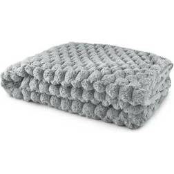 Julian Charles Lush Blankets Silver (180x140cm)