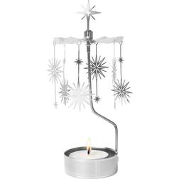 Pluto Design Supernova Angel Chimes Silver Decoration 16cm