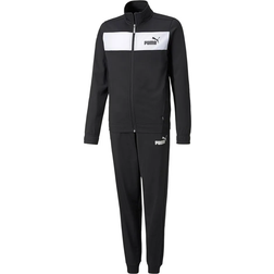 Puma Youth Polyester Tracksuit - Black (589371-01)