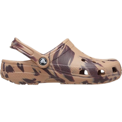 Crocs Classic Marbled Clog - Cork/Multi