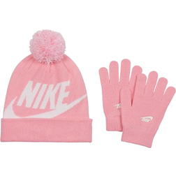 Nike Big Kid's Beanie & Gloves Box Set - Pink (9A2695-A8F)