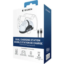 Bigben Interactive Charging Station for 2 x DualSense Controllers - Sony PlayStation 5