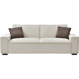 Vente-unique Sekota Beige Sofa 230cm 3 Seater