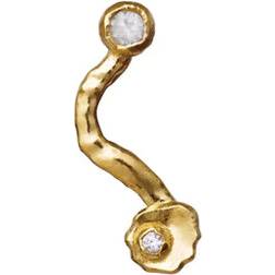 Maanesten Lynx Earring - Gold/Moonstone/Transparent