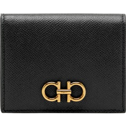 Ferragamo Gancini Compact Wallet - Black