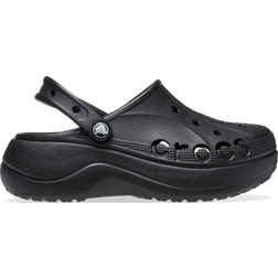 Crocs Baya Platform Clog - Black