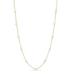 Mads Z Moonlight Necklace - Gold/Pearls