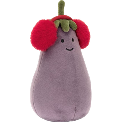 Jellycat Toastie Vivacious Red Aubergine 16cm