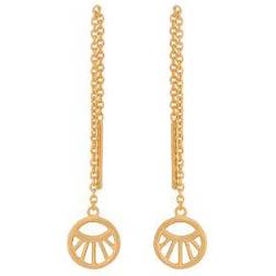 Pernille Corydon Small Daylight Earchains - Gold