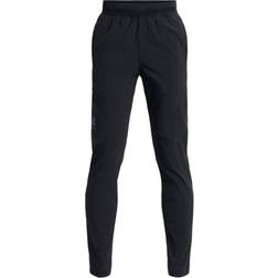 Under Armour Boy's Unstoppable Tapered Pants - Black/Pitch Gray