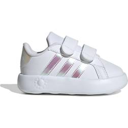 adidas Infant Grand Court 2.0 - Cloud White/Iridescent/Grey Two