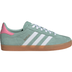 adidas Junior Gazelle - Hazy Green/Cloud White/Bliss Pink