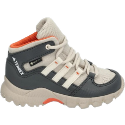 adidas Kid's Terrex Mid Gtx - Wonder Beige/Wonder White/Semi Impact Orange