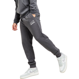 Emporio Armani Carbon Logo Joggers - Black