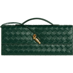 Bottega Veneta Andiamo Clutch - Emerald green