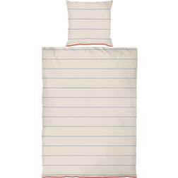 Mette Ditmer Align Duvet Cover Beige, Blue, Red (200x140cm)