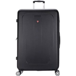 Dukap Crypto Lightweight Hardside Large Checked Spinner Suitcase 89cm