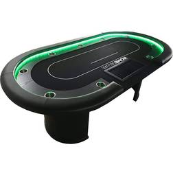 Home Deluxe Full House LED Poker Table