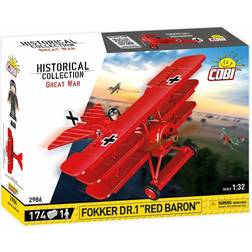 Cobi Historical Collection: The Great War Fokker DR.1 'Red Baron' Plane