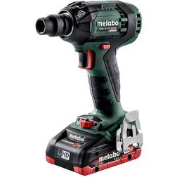 Metabo SSW 18 LTX 300 BL 602395800 Accu-slagmoersleutel 18 V Aantal meegeleverde accus: 2 Li-ion Incl. 2 accus, Incl. koffer