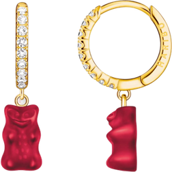 Thomas Sabo Haribo Single Hoop Earring - Gold/Red/Transparent