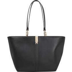 Tommy Hilfiger Heritage Chain Detail Tote Bag - Black