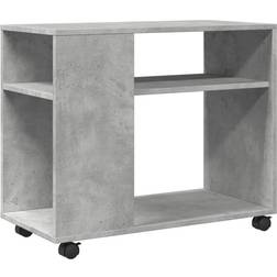 vidaXL 853149 Concrete Grey Småbord 35x70cm