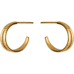 Pernille Corydon Poetry Hoops - Gold