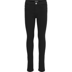 Only Girl's Konrain Skinny Fit Jeans - Black