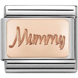 Nomination Composable Classic Link Mummy Charm - Silver/Rose Gold