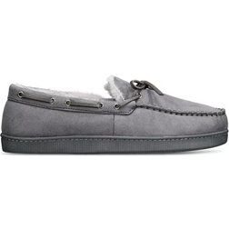 Club Room Faux-Suede Moccasin - Grey