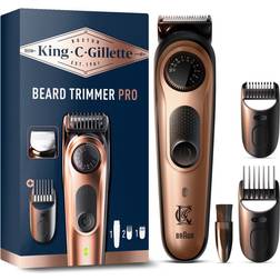 Gillette King C Beard Trimmer PRO Skäggtrimmer för Män 1 st