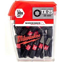 Milwaukee 4932430880 Coffret d'embouts pour tournevis 25