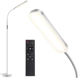 OUTON Adjustable Modern LED Silver/Grey Floor Lamp 174cm