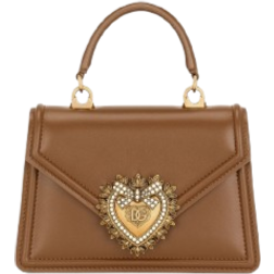 Dolce & Gabbana Small Devotion Top Handle Bag - Beige