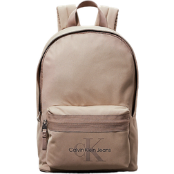 Calvin Klein Logo Round Backpack - Crockery