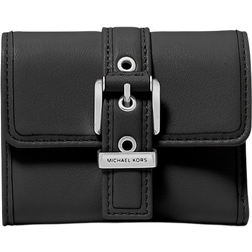 Michael Kors Colby Pequeña Piel Pliegues - Negro